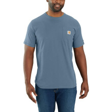 Carhartt Men's Force Relaxed Fit Midweight Short-Sleeve Pocket T-Shirt, Thundercloud, XX-Large