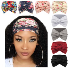 DRESHOW 8er Set Damen Haarbänder für Styling, Workout, Alltag. Afrikanischer Vintage Turban.