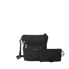 Dmsk kapsa Baggallini s kabelkami Rfid Crossbody Black/Sand One Size US