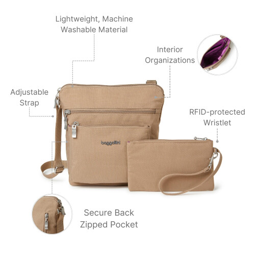 Baggallini G??a??e?e? ?s??te? ??ast? Baggallini ?e ?s?pe? ?a? Rfid ??a ?a?a??a, ??a ???e??? ??? 2