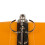 JAM PAPER Pasta de plstico de 1,5 polegadas - Pasta laranja com 3 argolas - Vendida individualmente 3