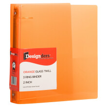 Jampapier plastic 2 inch bindmiddel - oranje 3 ringbinder - individueel verkocht