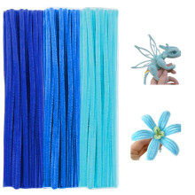 300 stuks pijpreinigers chenille-stengel 3 pastel snoepkleurige pijpreinigers set voor pijpreinigers doe-het-zelf kunst ambachten decoraties chenille