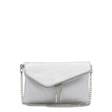Kabelka cez rameno FashionPuzzle Envelope Wristlet Clutch Crossbody s retiazkov m popruhom (strieborn ) jedna velkost