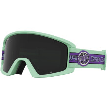 Gafas de semi ski de giro - gafas de snowboard para hombres mujeres y jvenes - space verde correa deportiva retro con lente ultra negra/amarilla