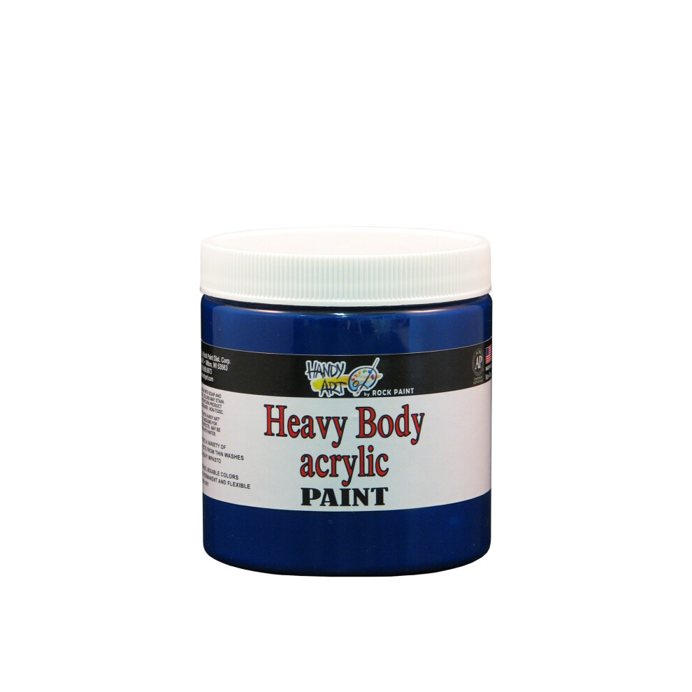Handy Art Nu Master Heavy Body Akrylowa Farba 8 Uncji Ultra Blue Hue-image