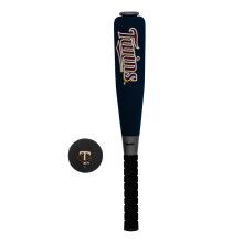 Conjunto de Taco e Bola de Espuma Franklin Sports Minnesota Twins - Taco de 21" e Bola com Logótipo da Equipa - Produto Licenciado MLB
