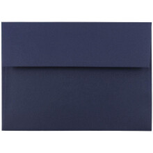JAM PAPER A7 Premium kutsukuoret - 5 1/4 x 7 1/4 - tummansininen - 50 kpl/pakkaus
