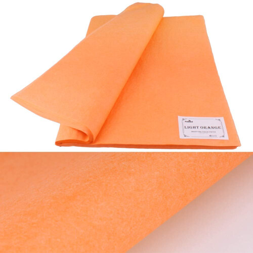 PMLAND 100 Folhas de Papel de Seda Laranja Pastel 20 x 15 Polegadas para Embalagem de Presentes 1
