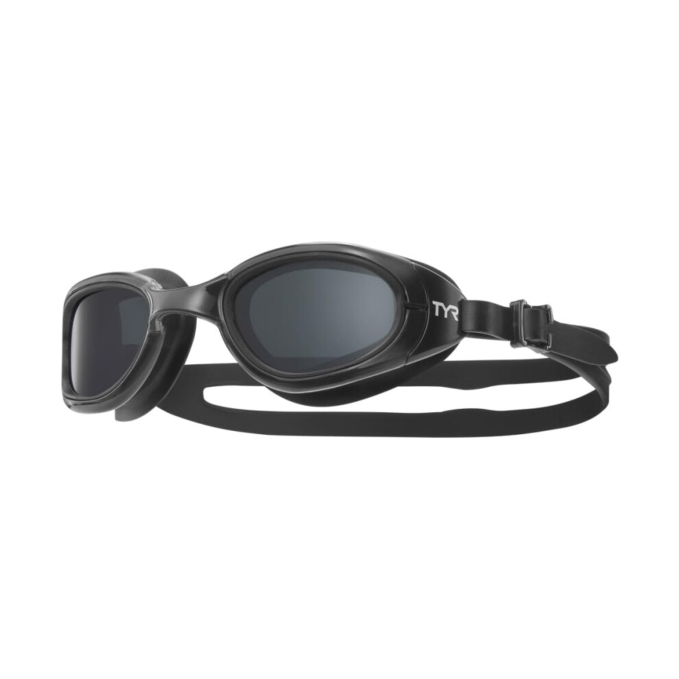 Tyr Adult Special Ops 2.0 Polarisierte Schwimmbrille Rauch/Schwarz/Schwarz-image