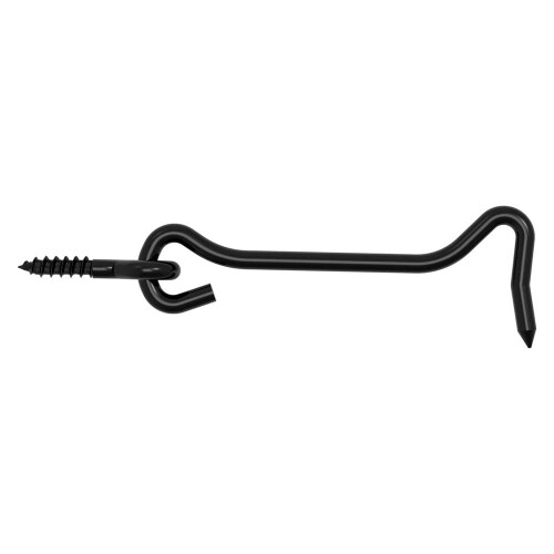 National Hardware N166-005 Hook & Eye 4"""" Black 1