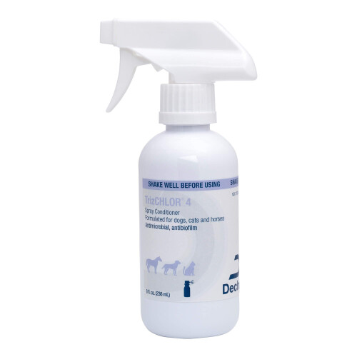 TrizCHLOR 4 Spray Conditioner til hunde, katte og heste 8 oz