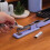 Swingline Cub Compact Stapler, Metal, 20 Folhas, Roxo Periwinkle (S701071) 4