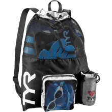 TYR LBMMB360ALL Big Mesh Mummy Backpack BLK/WHT All