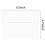 Rinrda 4x6 envelopes brancos para o convite A6 Envelope 4,75 x 6,5 polegadas 4x6 Envelopes para cartas A6 Envelopes self selo 2