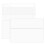 Rinrda 4x6 envelopes brancos para o convite A6 Envelope 4,75 x 6,5 polegadas 4x6 Envelopes para cartas A6 Envelopes self selo 1