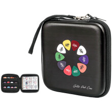 ProCase Custodia per Plettri, Porta Plettri per Conservare 84 Plettri da Chitarra, Album di Stoccaggio
