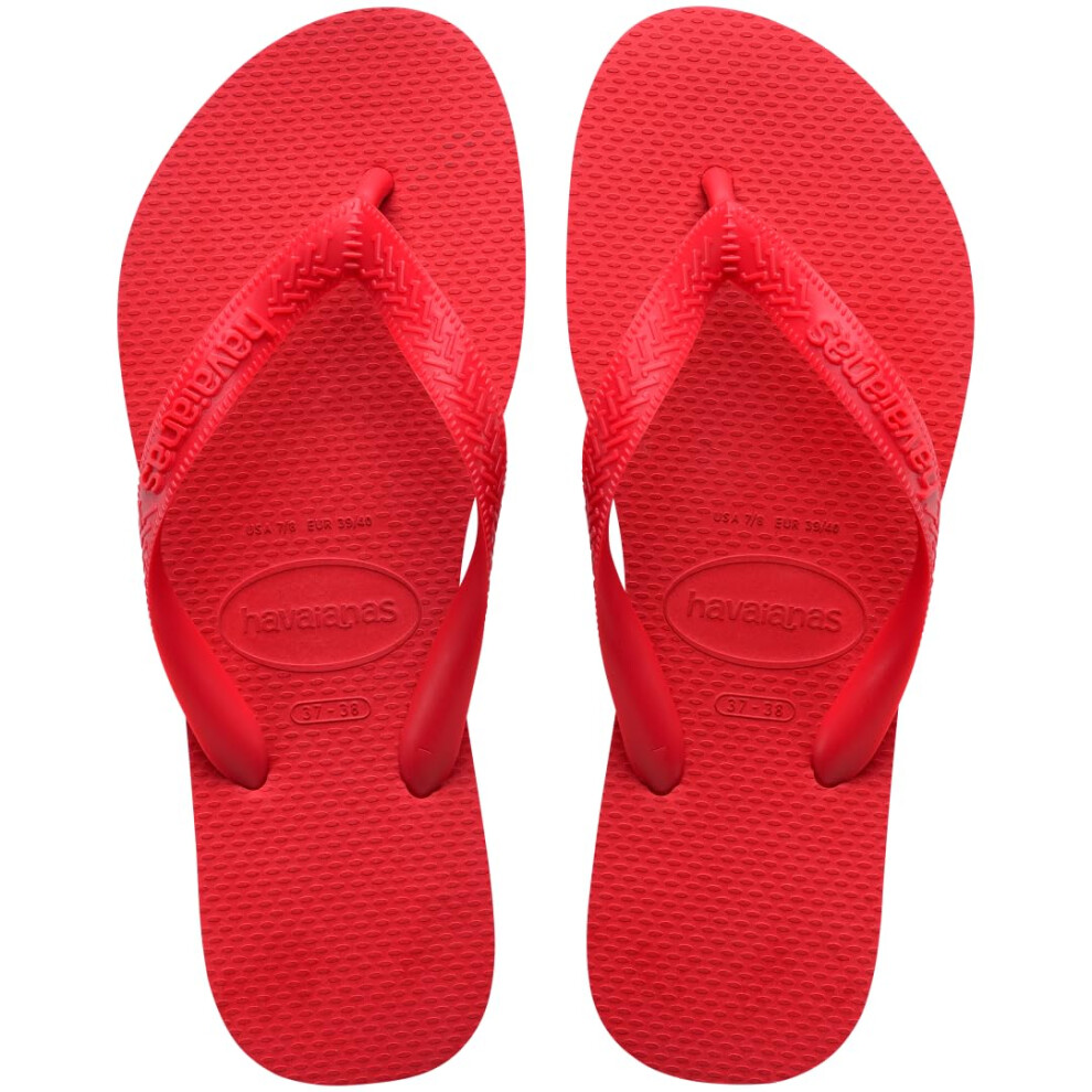 Havaianas Top Flip Flops for Women - Summer Style Sandals - ruby red 7/8