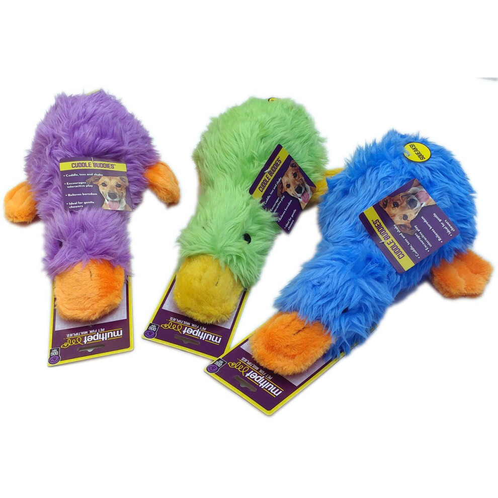 Multipet Duckworth Duck Large 13"""" Size:Pack of 2