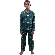 Ultra Game NBA Offizielles 2-teiliges, superweiches Pyjama-Set mit Knopfleiste, Milwaukee Bucks, Jungen, Gr en 10 12