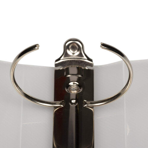 JAM PAPER Pasta de plstico de 2 polegadas - Pasta transparente de 3 argolas - Vendida individualmente 2