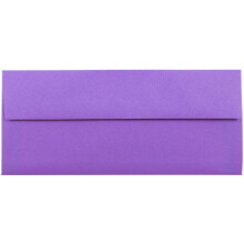 JAM PAPIR #10 Business-farvede konvolutter - 4 1/8 x 9 1/2 - Violet Lilla genbrugt - 50/pakke