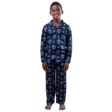 Ultra Game NBA Offizielles 2-teiliges superweiches Pyjama-Set mit Knopfleiste, Washington Wizards, Jungen, Gr en 10 12
