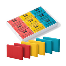 Mr. Pen - Knetradierer, 18er-Pack, bunte Knetradierer f   r K   nstler, Kunstradierer, Knetradierer, formbarer Radiergummi, Kunstradierer zum Zeichne