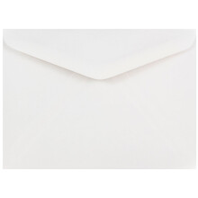 JAM PAPIR A7 invitationskonvolutter med V-klap - 5 1/4 x 7 1/4 - Hvid - 50/Pak