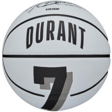 Basketbalov lopta WILSON NBA Player Icon Mini Kevin Durant mini velkost biela/cierna