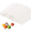 200 Palitos de Pirulito Brancos, 6 Polegadas para Cake Pops e Doces 1