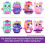 Polly Pocket Polly Pocket Boneca e Playset, Compacto de Sono com Cão, Brinquedo de Viagem com 1 Mini Boneca, Cães e Acessórios 3