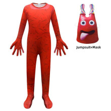 (160cm/62.99in)Garden Of Banban Kostüm Set mit Maske Kinder Overall Halloween Spielrolle