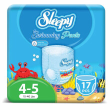 Schwimmwindeln, Schwimmh schen f r kleine Schwimmer, Gr e 4 5 (6,8 18,1 kg, Anzahl 17 St ck), Einwegwindel f r Planscher