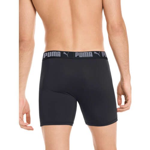 Puma PUMA Boxer Briefs de Performance Masculinos em Pack de 5, Preto 2