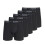 Puma PUMA Boxer Briefs de Performance Masculinos em Pack de 5, Preto 1