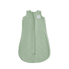 Saco de dormir DREAMLAND BABY de viscosa de bamb    (0-6 meses). Manta ultrasuave con cremallera de doble sentido. 97 % viscosa, 3 % elastano (verd