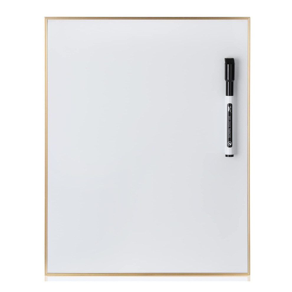 Mr. Pen - Tableau effaçable à sec 14 x 11 Cadre en aluminium avec un marqueur effaçable à sec noir Petit tableau blanc Mini tableau blanc Tableau