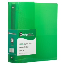 Jampapier plastic 2 inch bindmiddel - groen 3 ringbinder - individueel verkocht