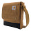 Carhartt Carhartt, Ανθεκτική, Ρυθμιζόμενη Τσάντα Crossbody με Κάλυμμα και Κουμπί, Καφέ 1
