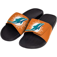 FOCO Unisex Volwassen Nfl Teamlogo Dusch Sport Slippers, Groot Logo, 11-12 US