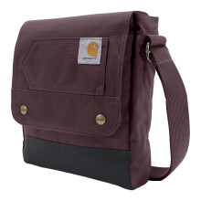 Carhartt, Bolsa cruzada duradera y ajustable con solapa y cierre a presión, Port