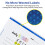 Avery Matte White Rectangle Labels with Sure Feed  10"""" x 7""""  25 Matte White Printable Labels 4