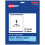 Avery Matte White Rectangle Labels with Sure Feed  10"""" x 7""""  25 Matte White Printable Labels 1