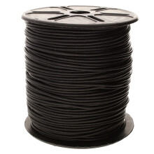 The Beadsmith Lederband ? Schwarz ? 2 mm Spule ? 100 Yards/91,44 Meter ? Indisches Lederband, ideal zum Flechten von Perlenketten, feiner Schnuru