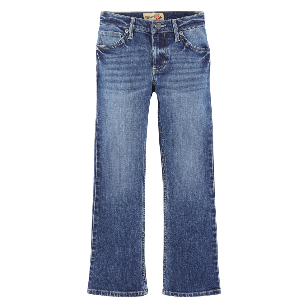 Wrangler Boys' 20X Vintage Boot Cut Jean  Sorrel