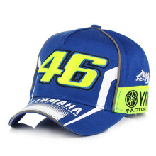 (Blue)Yamaha Vr46 Casual Motorrad Racing Baseball Cap Sport Motorsport Stylish Mütze