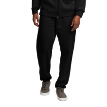 Fruit of the Loom pnsk Eversoft fleece teplky s elastickm spodkem s kapsami Uvolnen strih Odvod vlhkosti Prodyn Cern Mal