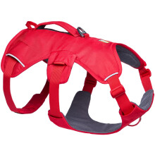 Ruffwear Web Master Multi-Use Support Postroj pro psy Turistika a Trail Running Service a Work Everyday Wear Red Canyon Medium