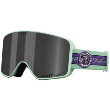 Gafas de esqu de mtodo giro - gafas de snowboard para hombres mujeres y jvenes - space verde correa deportiva retro con humo vvido/lentes infrarr